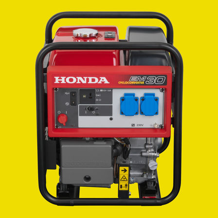 Vue rapproch&eacute;e d'un groupe &eacute;lectrog&egrave;ne Endurance high-tech.