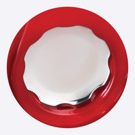 Vue rapproch&eacute;e du bouchon de r&eacute;servoir &agrave; carburant.