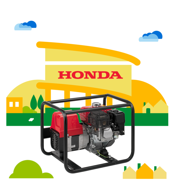 Vue D ensemble Mod le Portable Groupes lectrog nes Industrie Honda